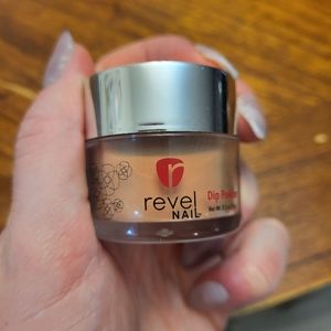 Burnt orange nail dip